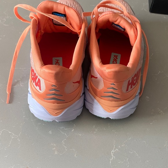 Hoka Women's Peach Athletic Shoes - Picture 4 of 4